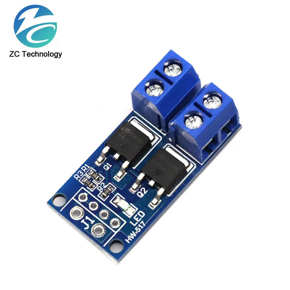 15A 400W MOS FET Trigger Switch Drive Module PWM Regulator Control Panel for arduino DC 5V 12V 36V