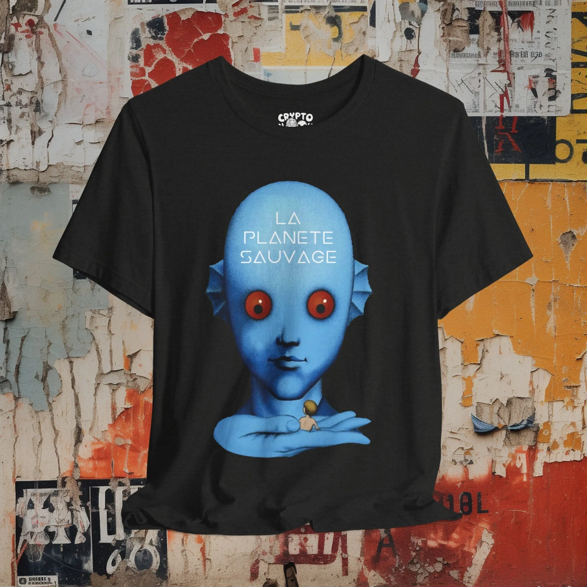 Fantastic Planet T Shirt La Planate Sauvage Retro Sci Fi Vintage Animation Top Cult Classic