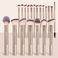 MAANGE Makeup Brush Set Professional 20pcs Makeup Brushes Kabuki Foundation Blending Face Powder Blush concealer Eye Shadows