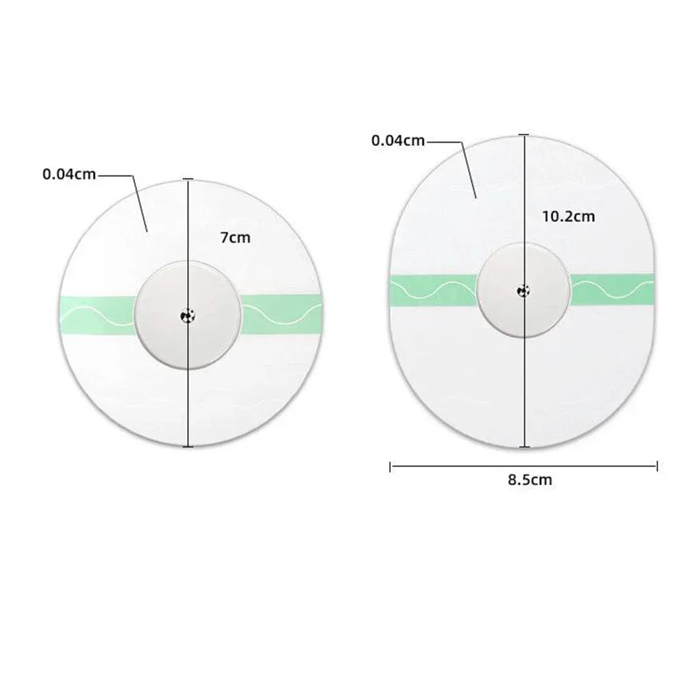 Parche adhesivo fijo para deportes al aire libre, Sensor portátil redondo transparente, parche de estilo libre a prueba de agua, 30/25/10 unidades