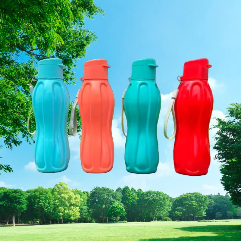 Large Capacity Sports Water Bottle 1000ML, Durable Plastic Glossy Finish, Vibrant Colors for Outdoor Fitness, Travel & Sports