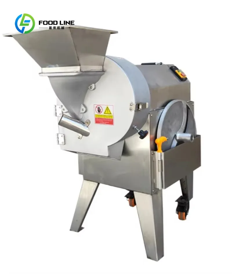 Adjustable Commercial Vegetable Slicing Machine Stainless Steel Electric Fruit Shredder Cutter