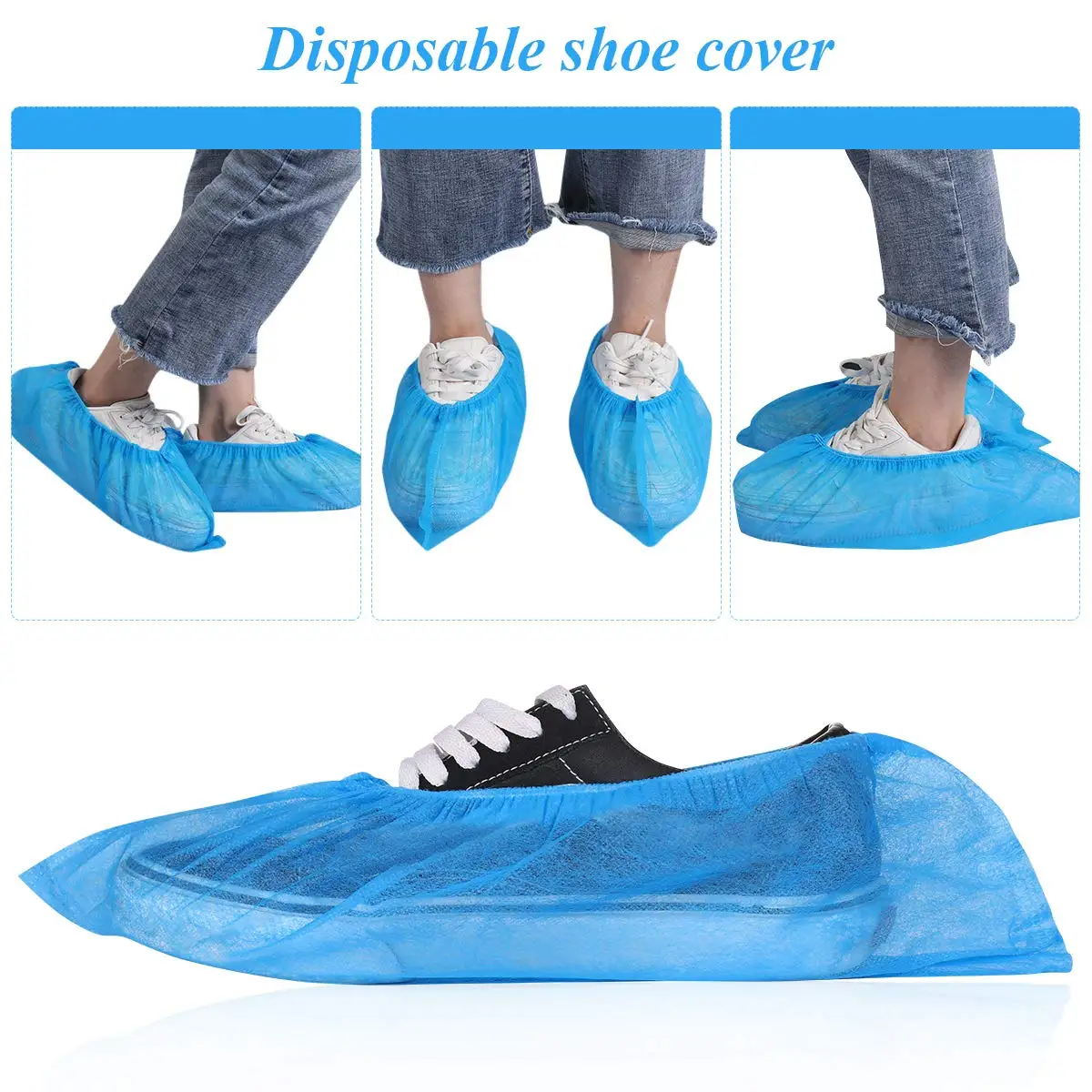 Medical Disposable Non Woven Fabric Boot Shoe Cover Making Machine