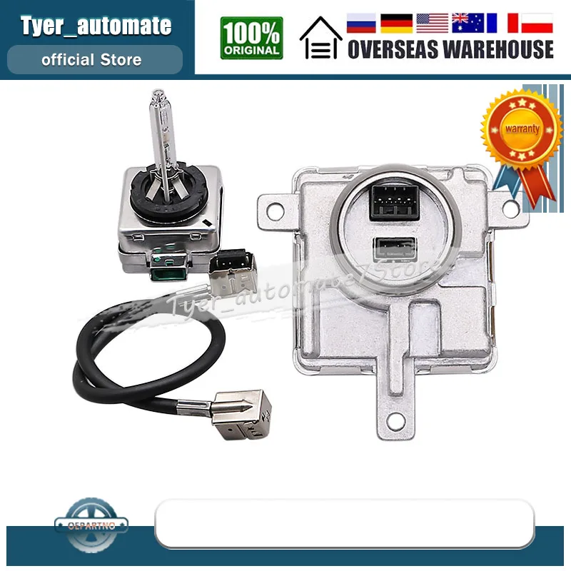 Ballast électronique Voiture Pièce Ballast Pour Feux Diurnes Audi - Référence 4G0907397D - Compatible A1, A3, S3, A6 - Sortie Stable Et Longue Durée De Vie