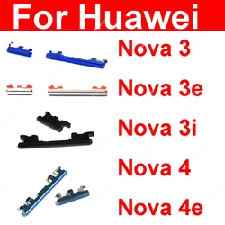 Power Volume Side Switch Buttons For Huawei Nova 3 4 3i 3e 4e Power On Off Volume Control Sidekeys Buttons Repair Parts