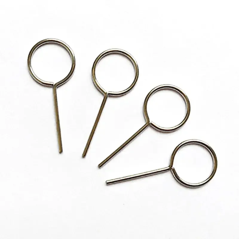 100 stücke Auswerfen Pick-up Pin Sim Karte Auswerfer Werkzeug Universal Handy Entferner Fach Zu Öffnen für Xiaomi Samsung Huawei IPhone 13