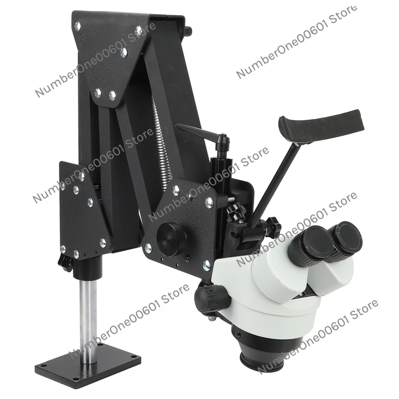 Jewelery Tools 7X-45X Microscope with Stand  Jewelry Optical Tools Super Clear Microscope with Magnifier Stand Diamond Setting