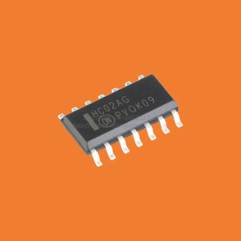 10pcs/Original genuine MC74HC02ADR2G SOIC-14 four-way 2-input or non gate SMT logic chip