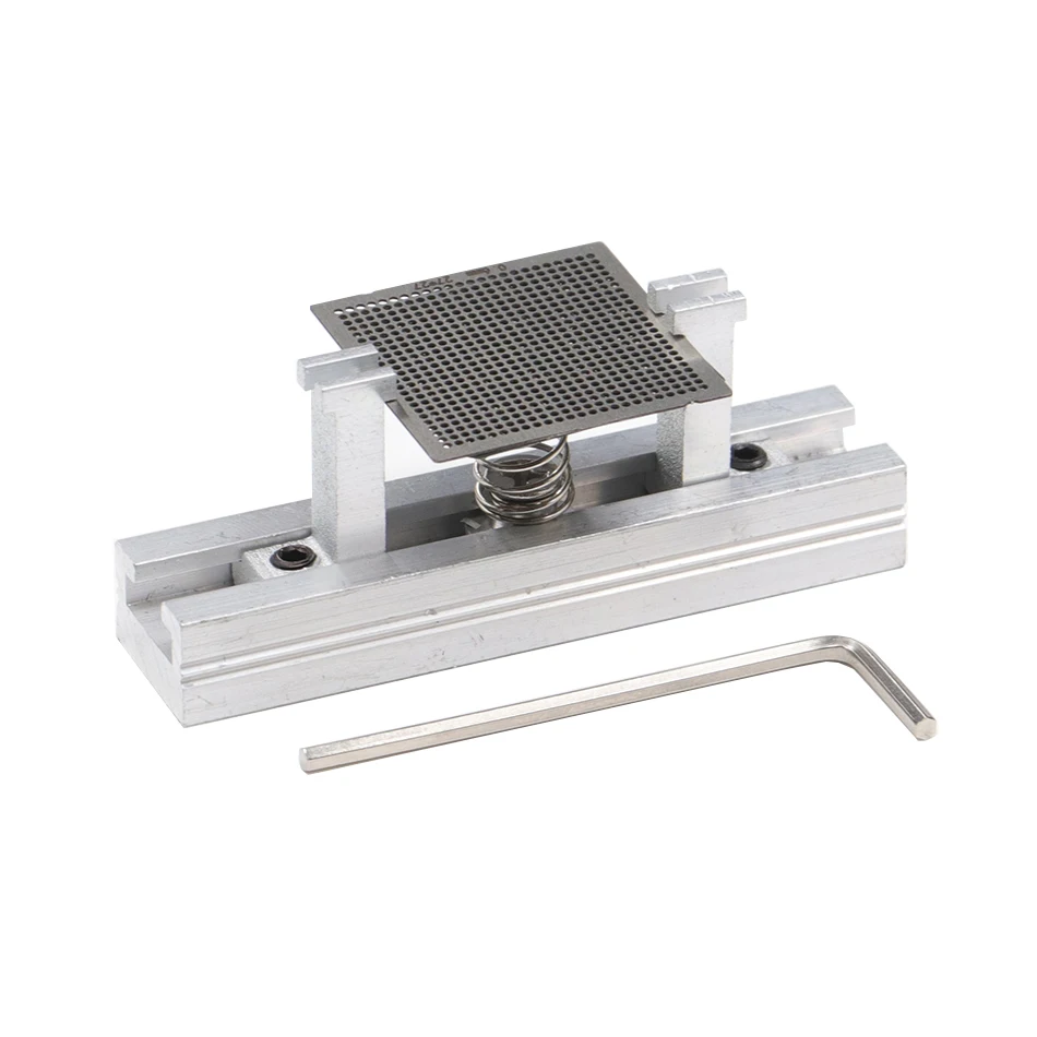 29pcs BGA general template Sik tin Fixture Tin solder ball Soldering Tools BGA Reballing Station Jig Kit