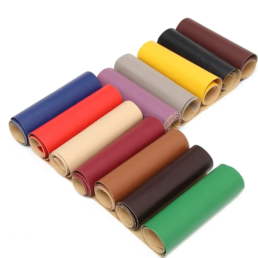 PU Leather Repair Tapes Self-Adhesive Stickers for Sofas Bags Furniture Driver Seats Garment 20x137cm Stick-on Couches Patches