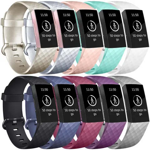 Armband Band Für Fitbit Gebühr 4 3 3 se Strap Weiche TPU Ersatz Armband Armband Für Fitbit Gebühr 4 3 uhr Zubehör