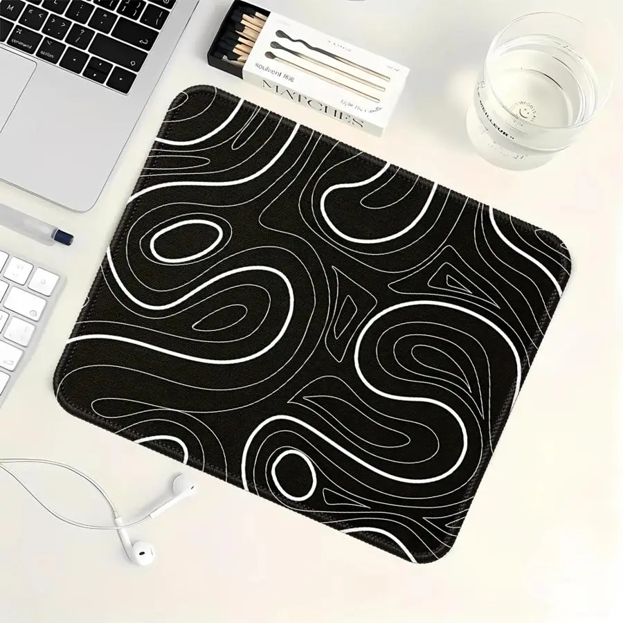 Mouse Pad Game Console Pad office Pad Keyboard Mouse Pad Computer Laptop Pad Desk accessories overlock Artistic Line