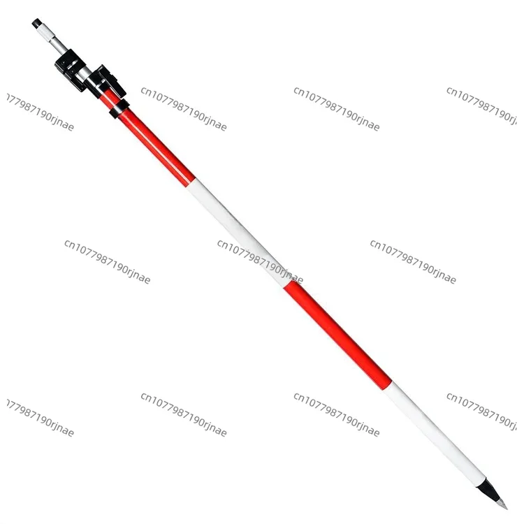 New 3.6m 4.6m 5.1m Surveying Prism Pole With Twist Lock