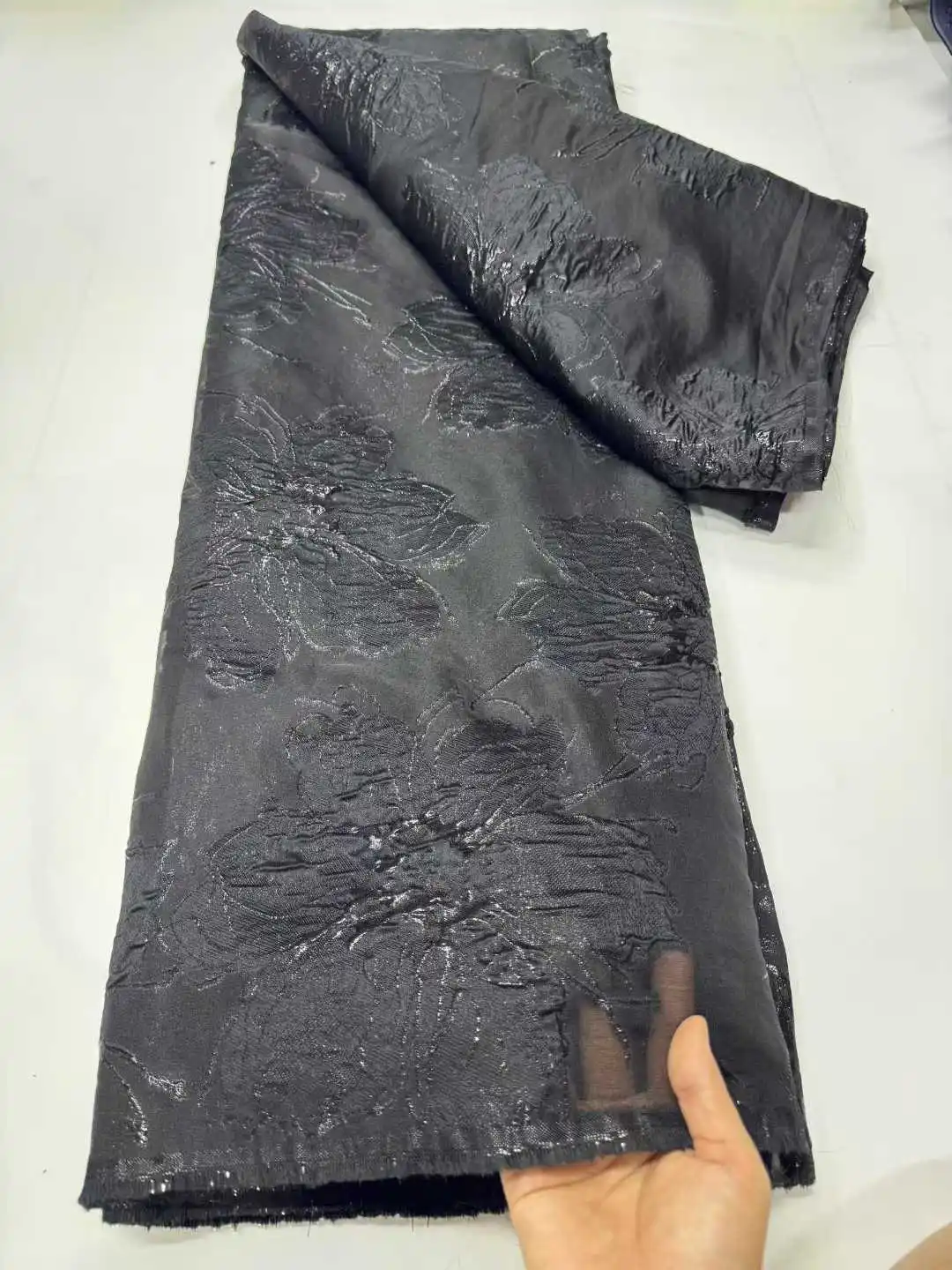 أحدث أقمشة الدانتيل الأفريقي 2025 جودة عالية التطريز الديباج الجاكار النسيج الفرنسية تول النيجيري أقمشة الدانتيل لفستان 1186 #2