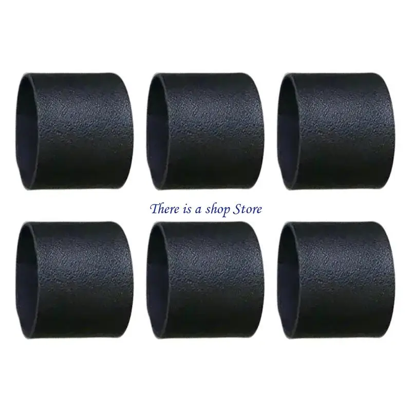 D0AD 6Pcs Pu Leathe… - image