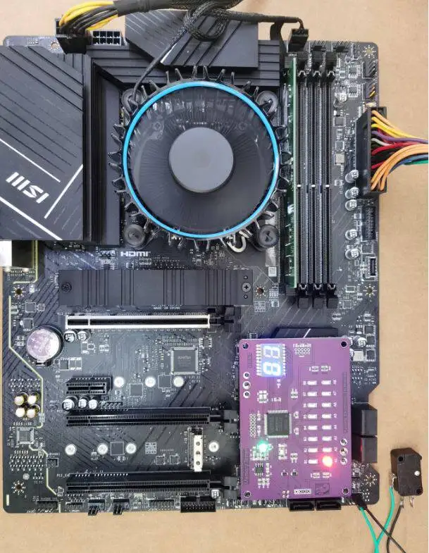 DDR5 memory stick repair card, test card, tester, non-powered memory stick repair test card