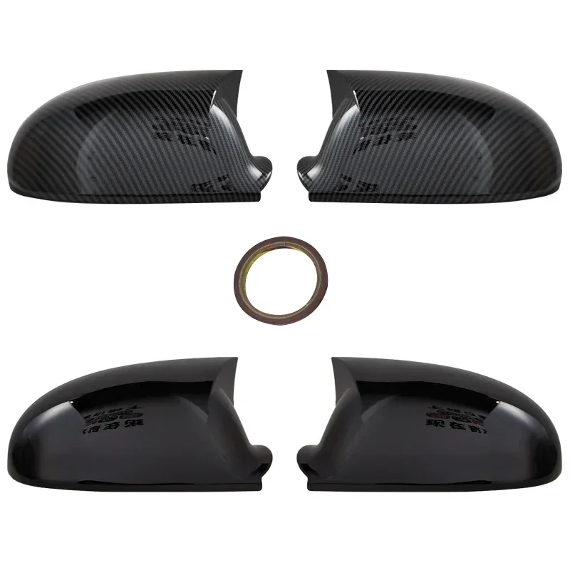 2 Stück für VW Golf MK5 GTI Jetta 5 Passat B6 B5.5 Seitenspiegelabdeckungen Kappen für VW Sharan Golf 5 6 Plus Variante EOS 2007