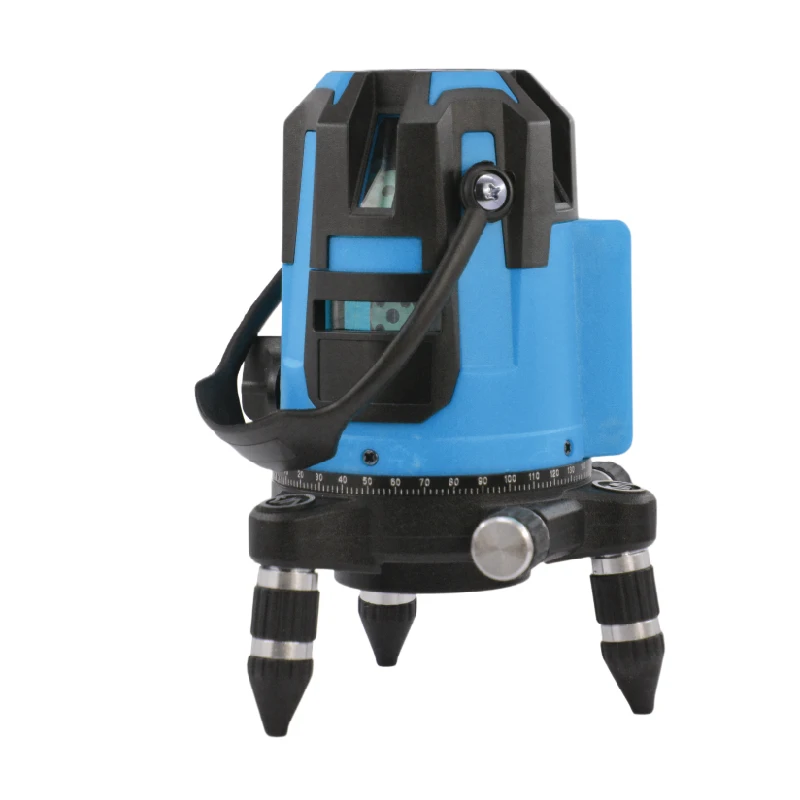 3-Lines Lase Level 360 Degree Rotating LaseLevel Set With Two Large Batteries