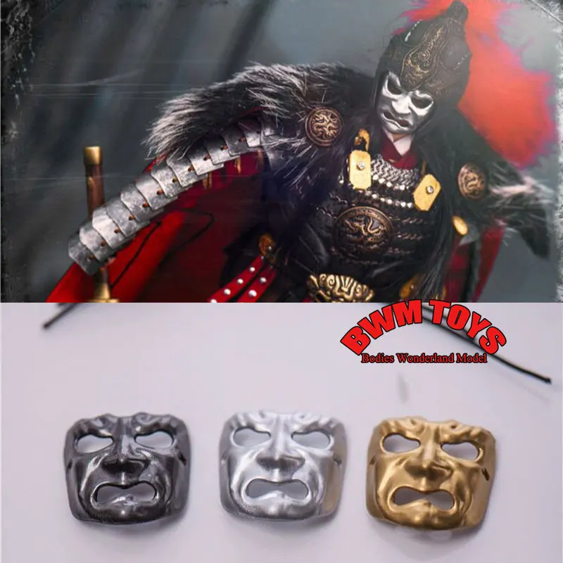 

SLG006 1/6 Scale Female Soldier Armor Scene Accessories General Metal Mask For 12inch Action Figure Doll