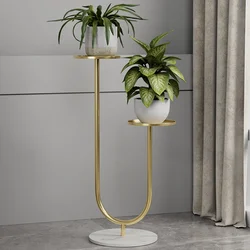 Creative Metal Plant Stand Floor Shelves for Living Room Balcony Flowerpot Holder Decorative Vases Display Rack Decorative