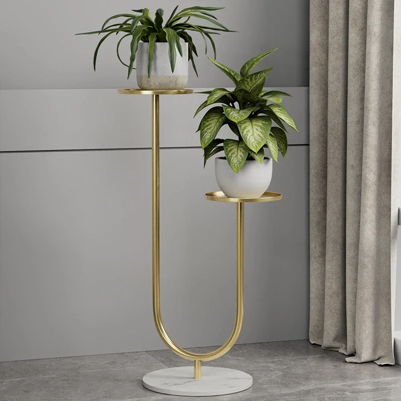 Creative Metal Plant Stand Floor Shelves for Living Room Balcony Flowerpot Holder Decorative Vases Display Rack Decorative