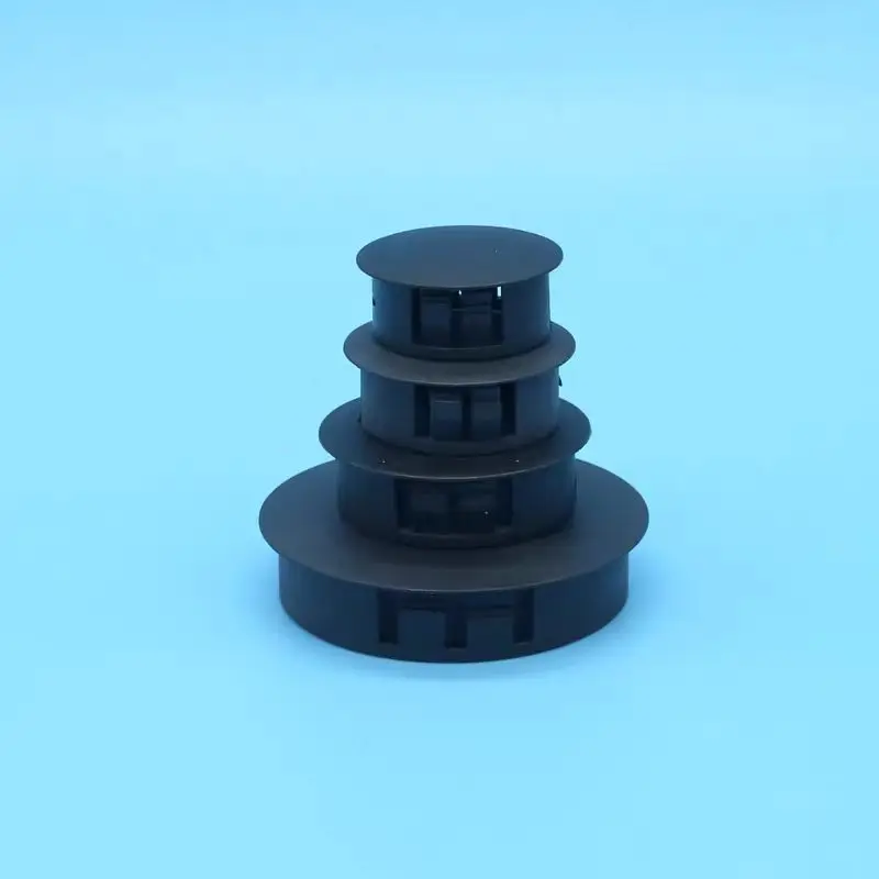 Diameter 5-60mm Furniture Table Box Extra Hole Dust Caps Plugging Nylon Hole Plug Plastic Round Snap-on Cover 5mm 6mm 8mm 19mm