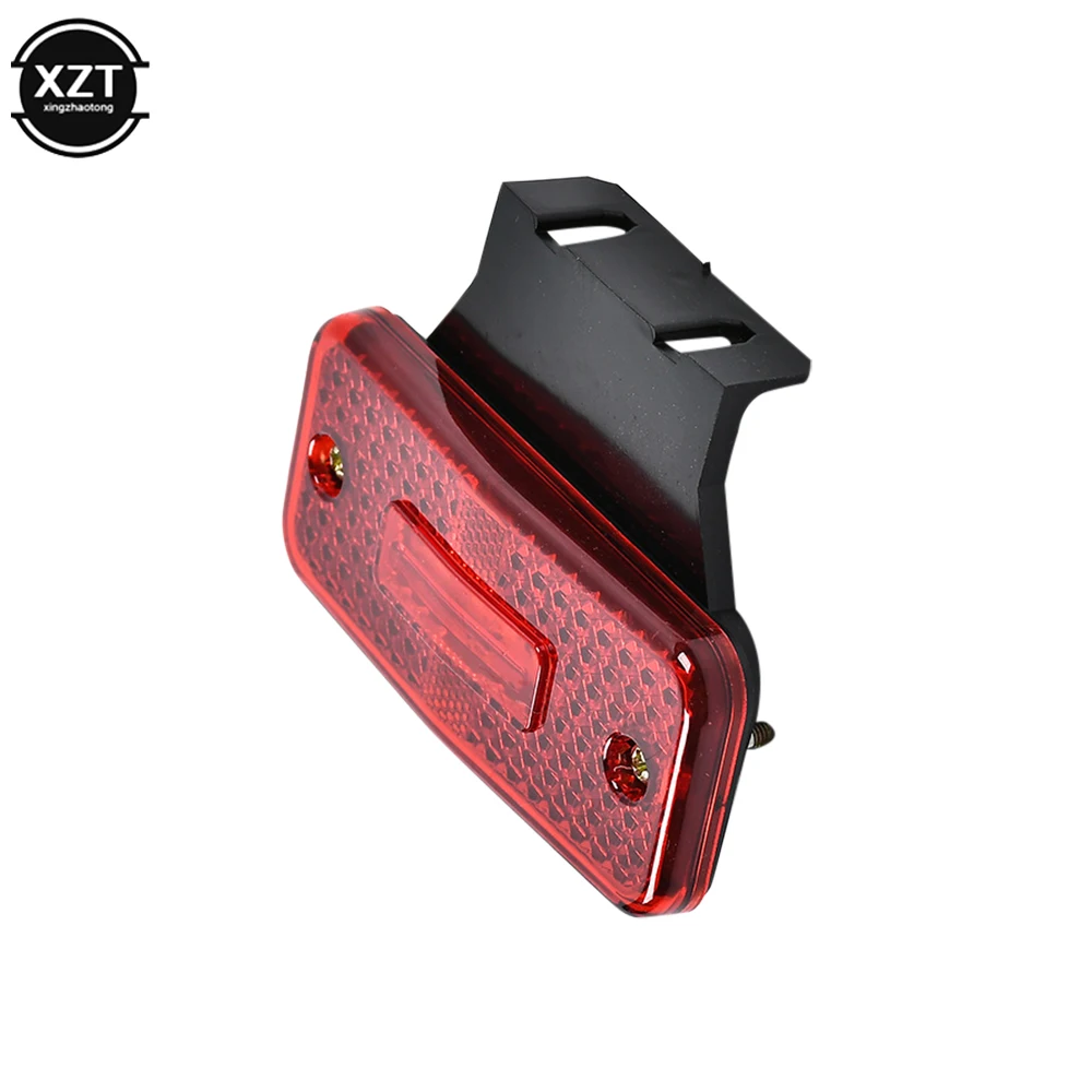 24V Led Side Marker Light with Bracket Truck Clearance Lamp Tail Light Trailer Tractor Lorry Warning Parking Lamp