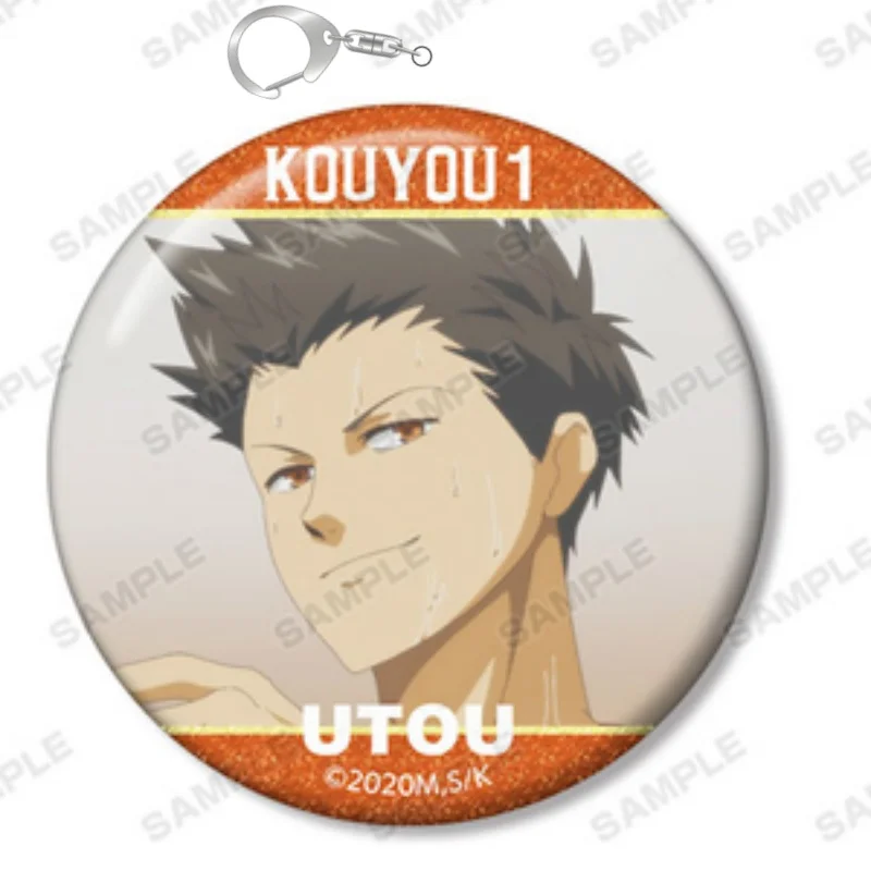 Anime High Definition Images Burning Kabaddi Bag Pendant Gifts For Girls For Fans Gifts Jewelry Bag Acrylic KeyRing Keychain