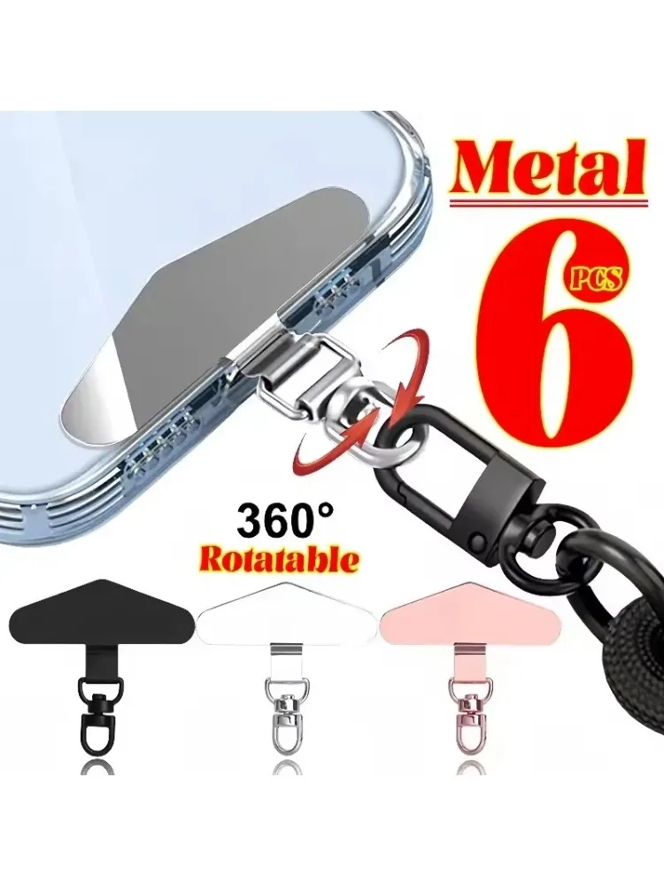 360 °   Drehbarer Metall-Handyhalter, Handy-Sicherheitsband-Patch, Universeller Handy-Sicherheitsverbinder