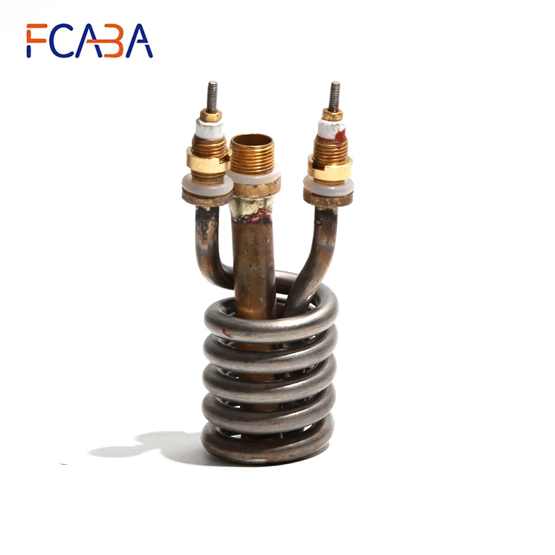 FCABA Electric Faucet Heating Element 220V 3000W  Water Heater Parts Stainless Steel Equipment