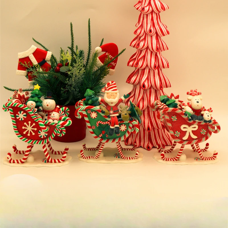 Spot Christmas Ornaments, Desktop Ornaments, Soft Ceramic Decorations