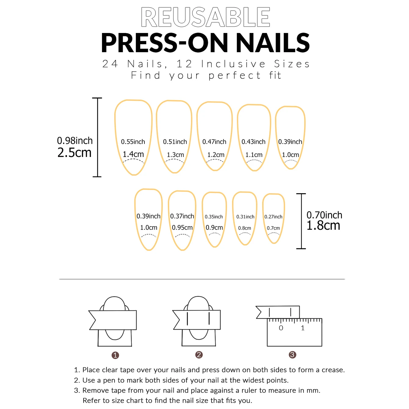 24 pezzi Aggiorna istantaneamente il tuo look con il set di unghie finte con design a fiocco francese rosa 1 lima per unghie e 1 kit di adesivi per colla per unghie