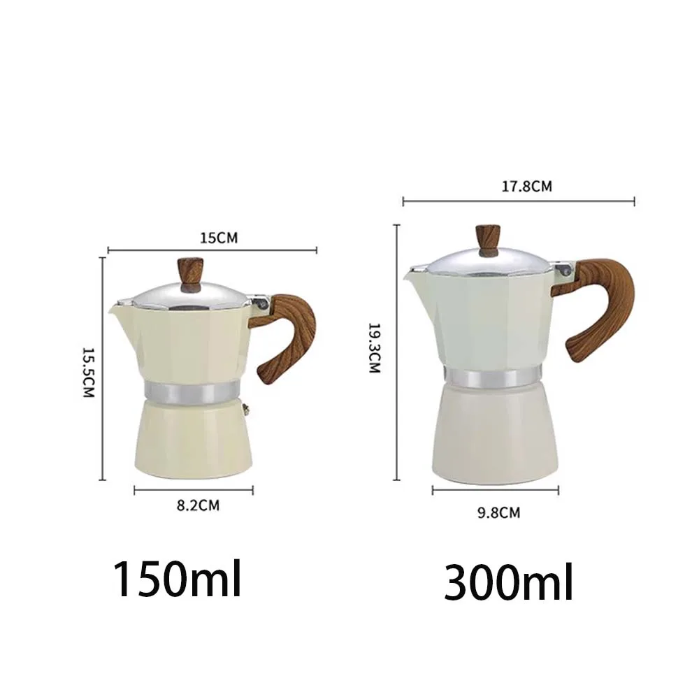 Aluminum Italian Moka Espresso Coffee Maker Percolator Stove Top Pot Kitchen Tools Stovetop Coffee Make With filter Paper - view 4