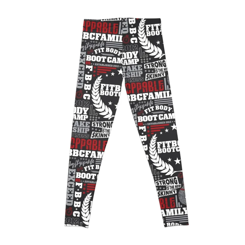 Red FBBC Limited Artwork Leggings Sports pants woman sportswear gym sporty woman gym Women's pants Womens Leggings