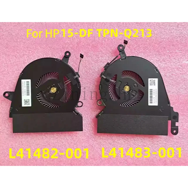  CPU GPU Cooling Fan For HP Spectre X360 15-DF TPN-Q213 Fan L41484 L41485-001