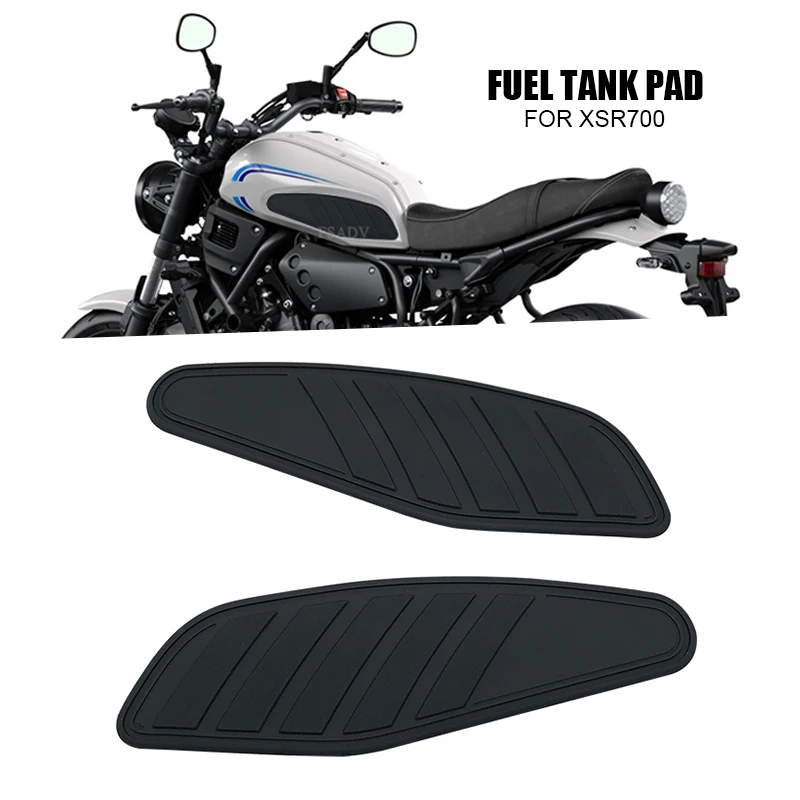 Non-slip Fuel Gas Tank Pad Stickers Side Knee Grip Protector Decals Cover Fit For Yamaha XSR700 XSR 700 2022 2023 Motorcycle