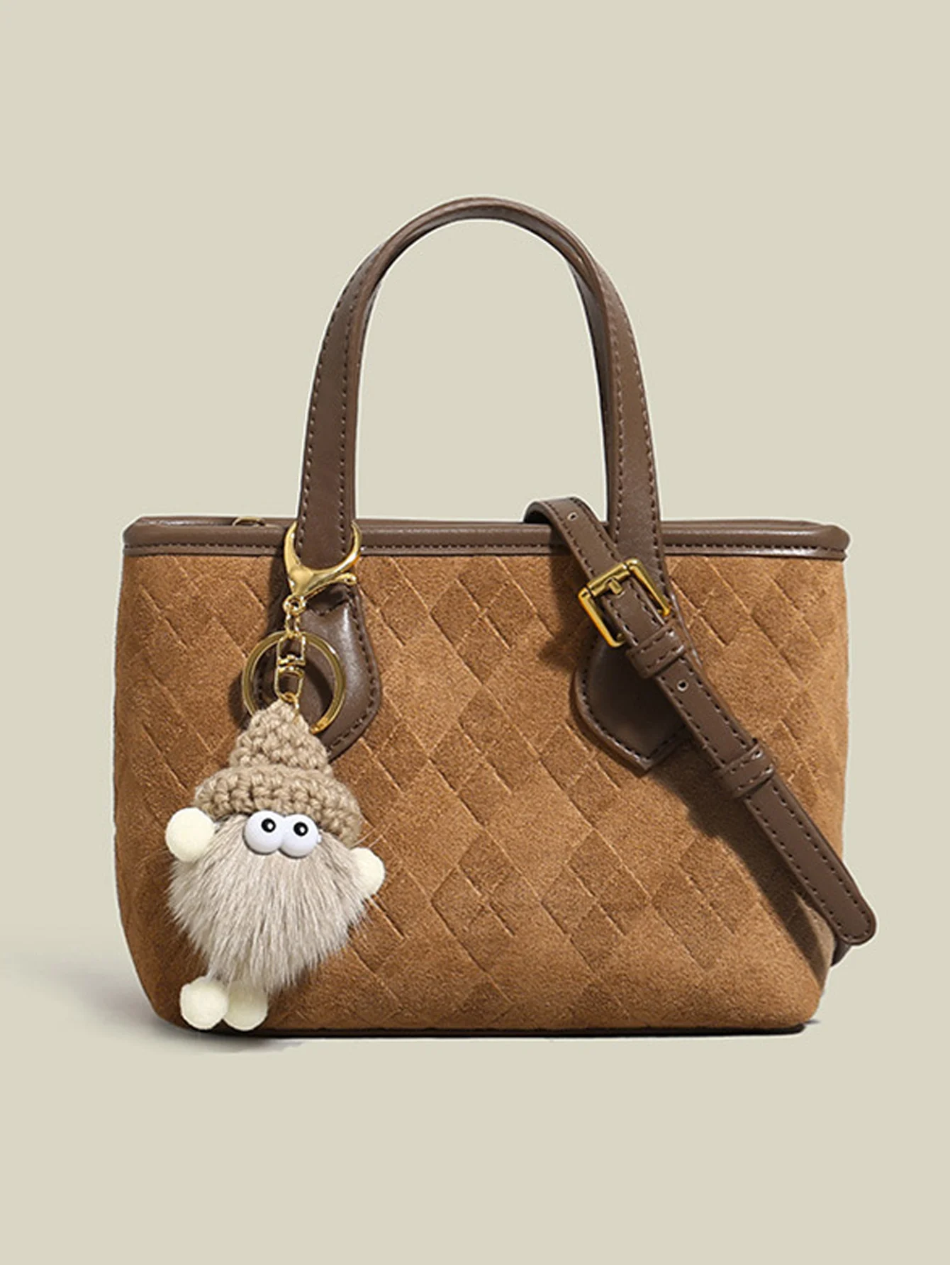 

2024 Premium Matte Handheld Women's Bag Women's Fashion Versatile Retro One Shoulder Crossbody Bag Water Bucket Bag