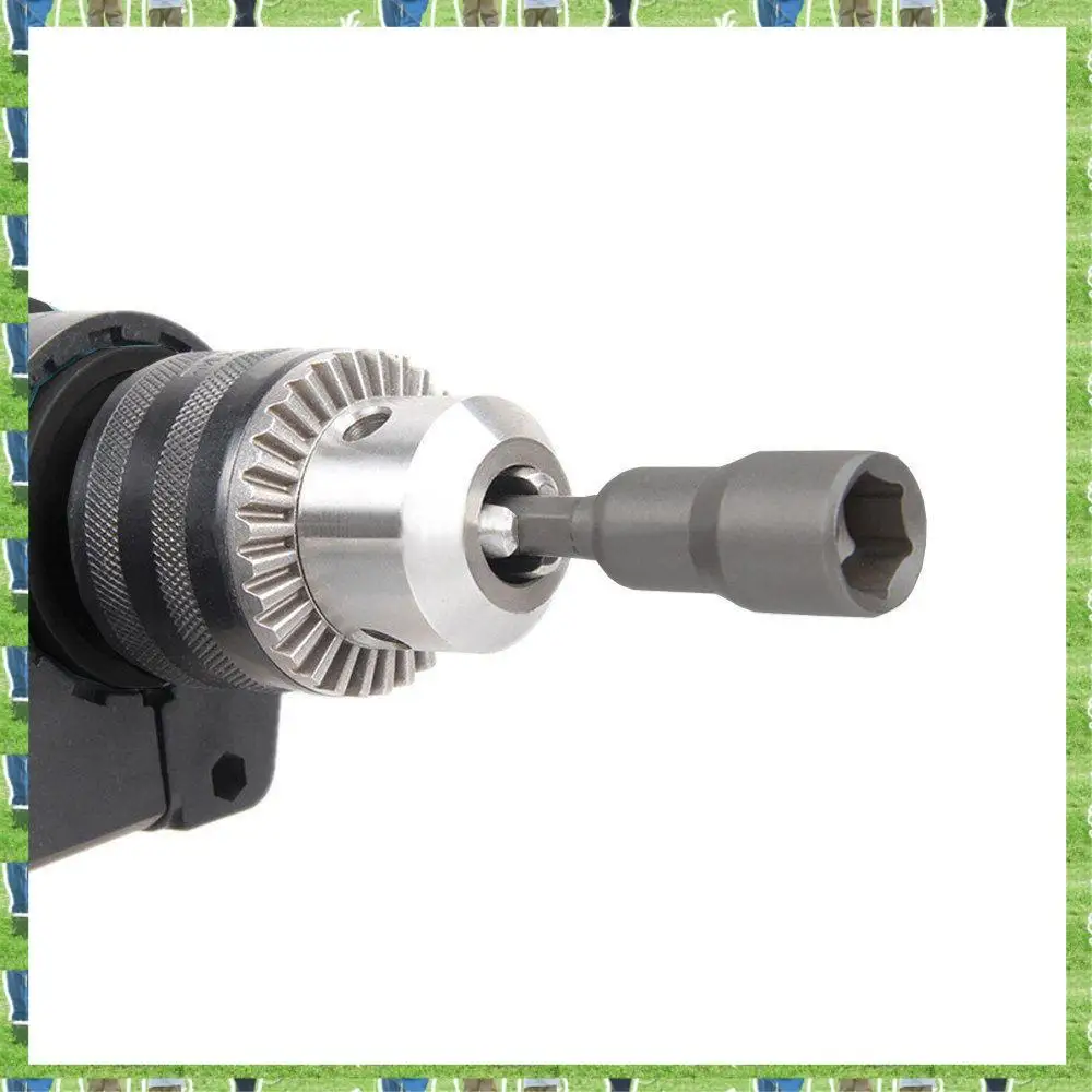

FTS 8Pcs 1/4 Inch Hex Magnetic Nut Driver Socket Set Metric Impact Drill Bits 6 To 13Mm Adapter