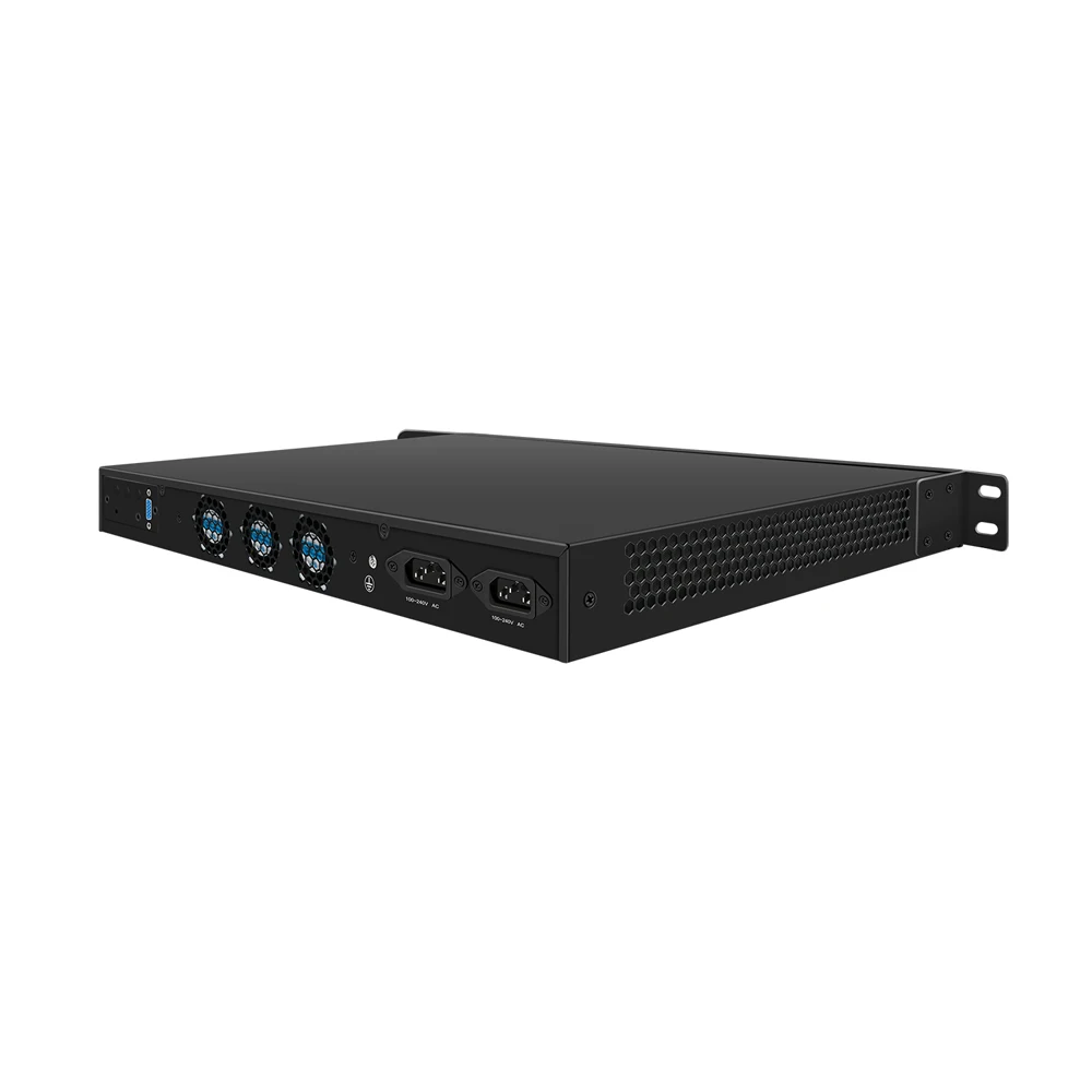 Imagem -04 - Firewall Appliance com Redundância Fonte de Alimentação Intel N100 N200 i3 N305 Rj55k 8x2.5 Ghz Lanvgagpiodual Power Hunsn1u