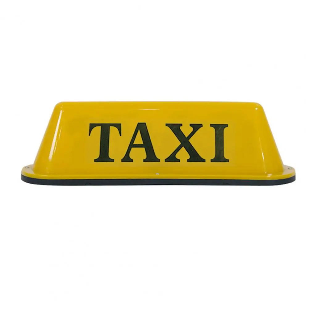 Reliable  Taxi Roof Top Sign No Punch Cab Roof LED Lamp Light Signal Sign Magnetic Weather Resistant Taxi Light Car Supplies