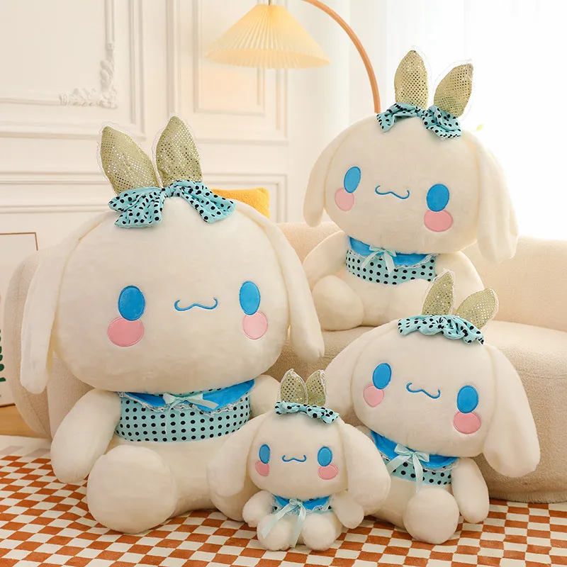 

Игрушечная плюшевая кукла Cinnamoroll, мультяшный новый цветок Xiaoyu, плюшевая игрушка, милая кукла-собака Yugui, фигурка корикорины, кукла, праздничные подарочные игрушки