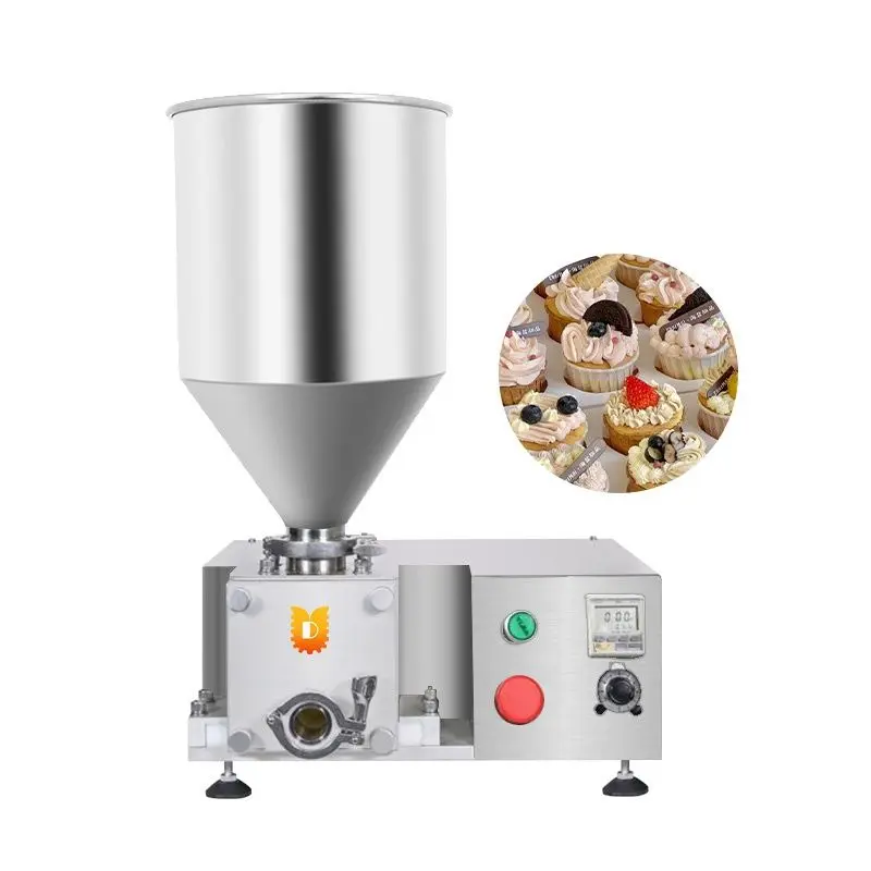 Sandwich Bread Butter Cream Chocolate Sauce Filling Machine/Cake Mounting Decorating Machine/Layer Cake Cream Applicator Machine