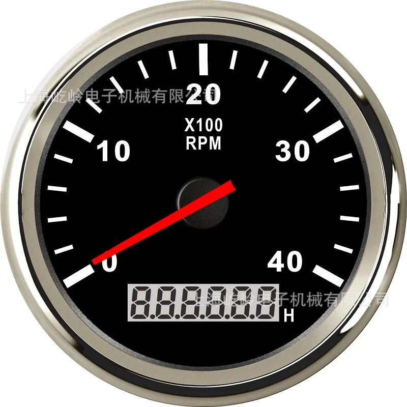 Installation and Modification of Engine Tachometer with 85mm Pin, 4000rpm 1-300rpm, Speed Ratio 12V 24V