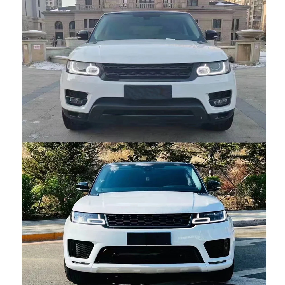 طقم هيكل السيارة المخصص لسيارة رينج روفر فوغ L405 2013-2017 ترقية SVR مجموعة بسيطة Oem نموذج جديد غطاء ممتص للصدمات #3