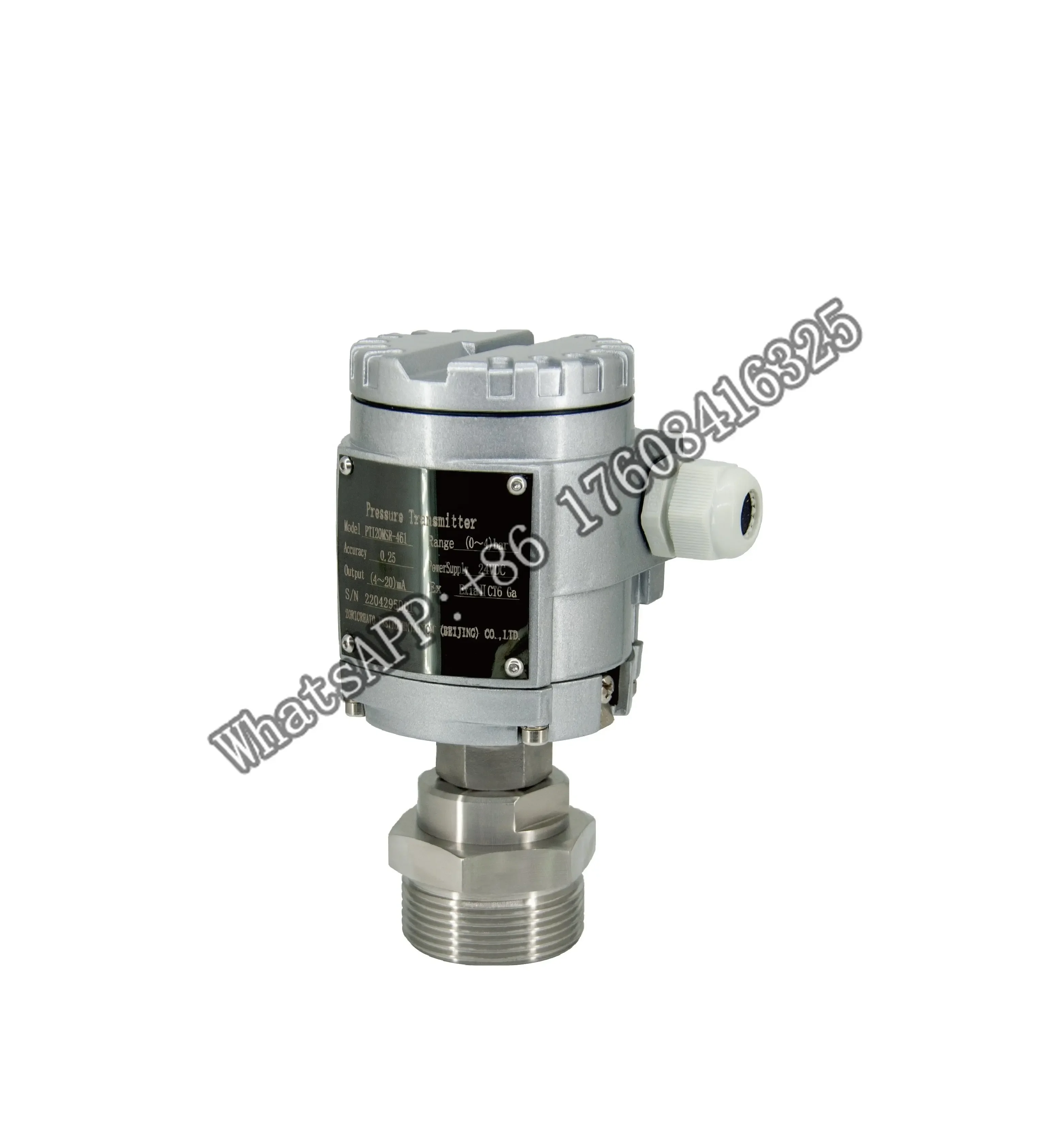 

Capacitive Ceramic Diaphragm Pressure Transmitter