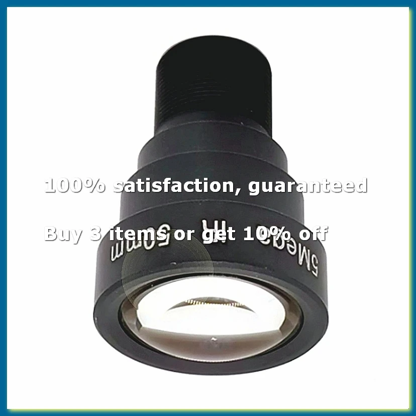 HD 5MP M12 Long -Length CCTV Camera Lens 50mm 5 Megapixel Lens for AHD Analog IP Security Camera-DTB3