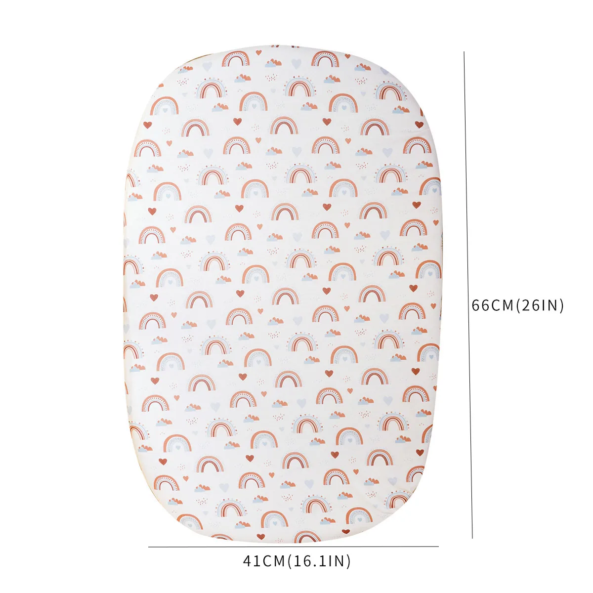 Kangobaby # La mia vita morbida # Nuovo design 100% poliestere fibra simile al cotone lenzuolo per culla neonato lenzuolo dimensioni 66x41 cm