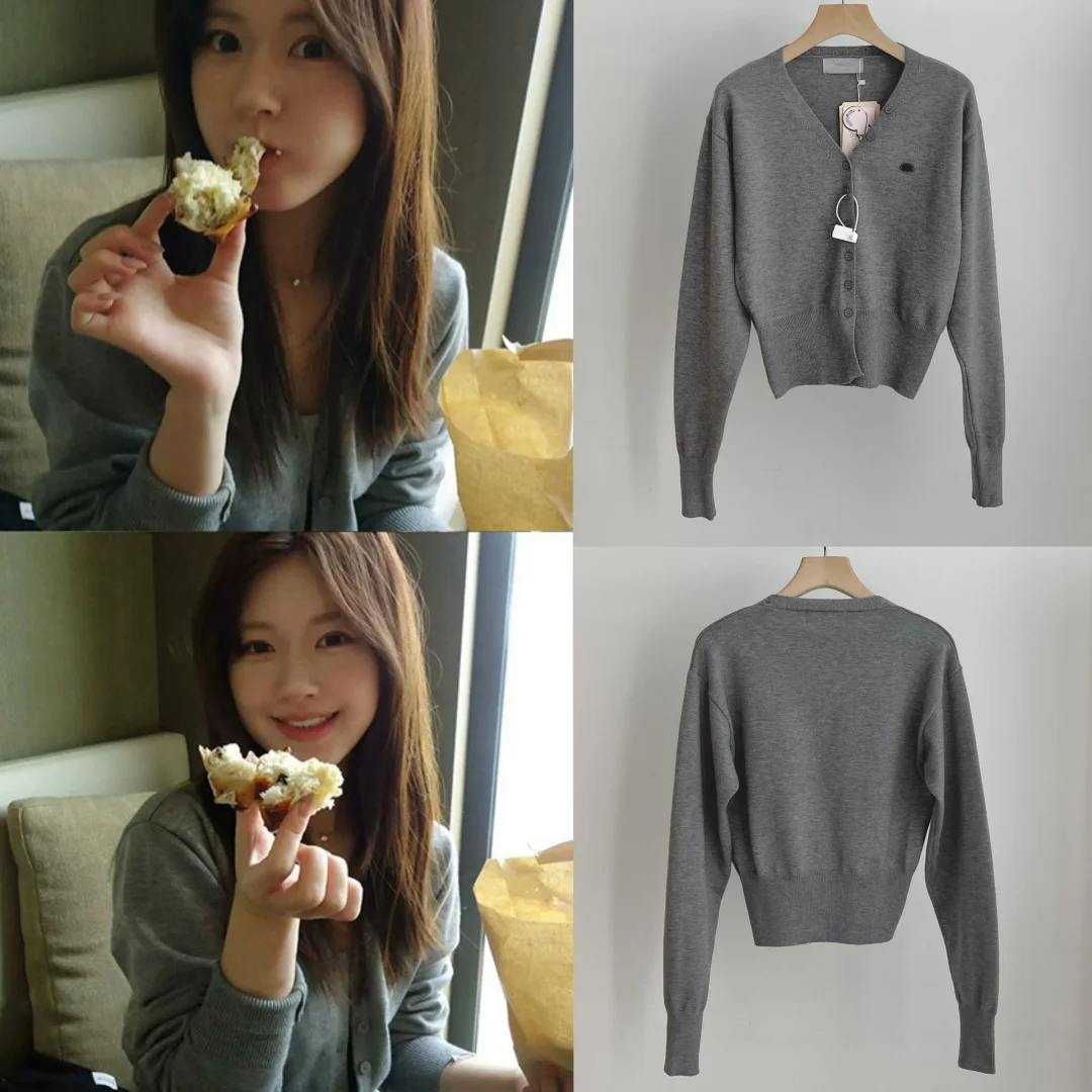 التخسيس V-Ne محبوك سترة مفتوحة لون نقي طويل Sve تخفيف Sle المرأة العادية طول محبوك سترة لخريف