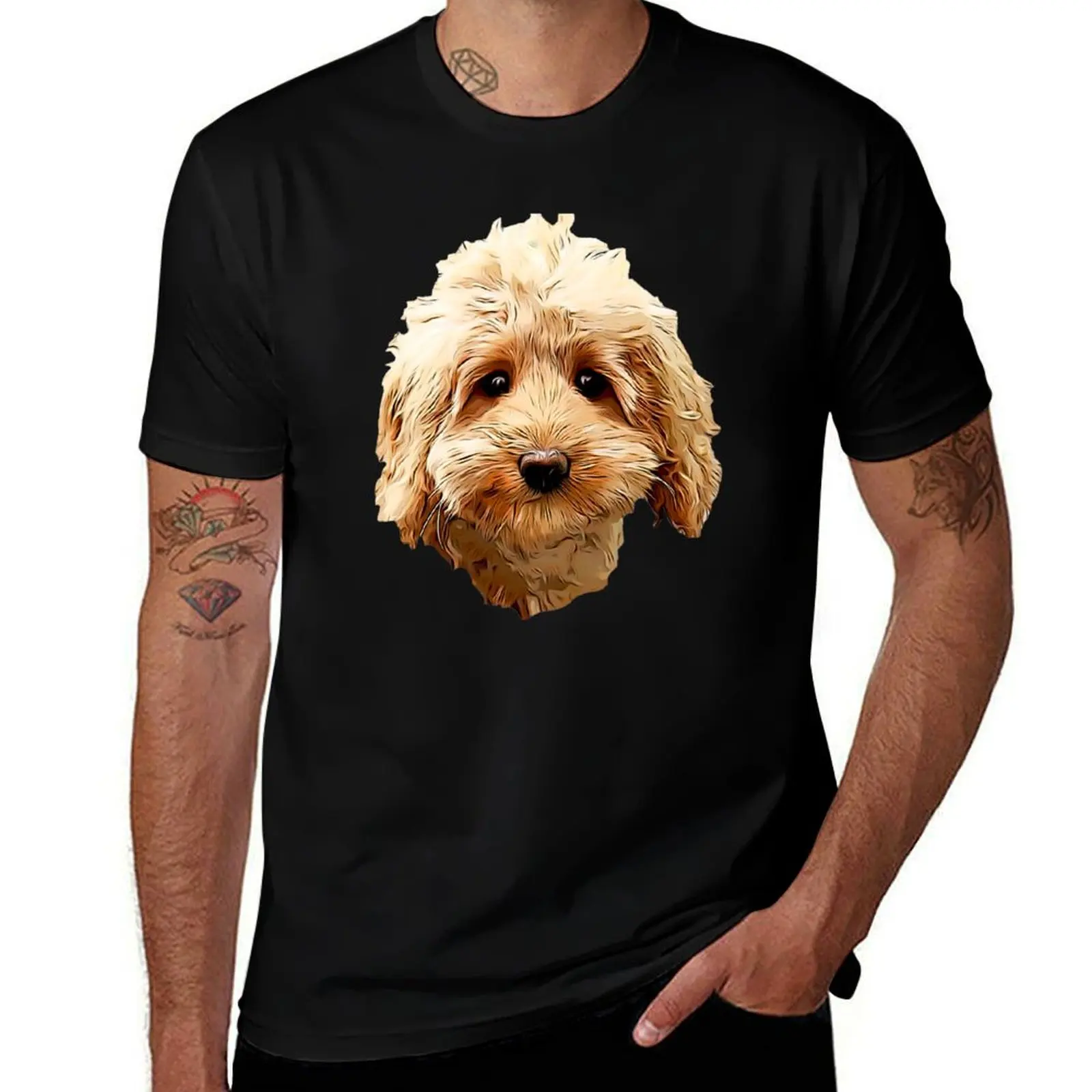 Cavapoo Cockapoo Doodle Cuteness T-Shirt Summer Holiday Casual Tee