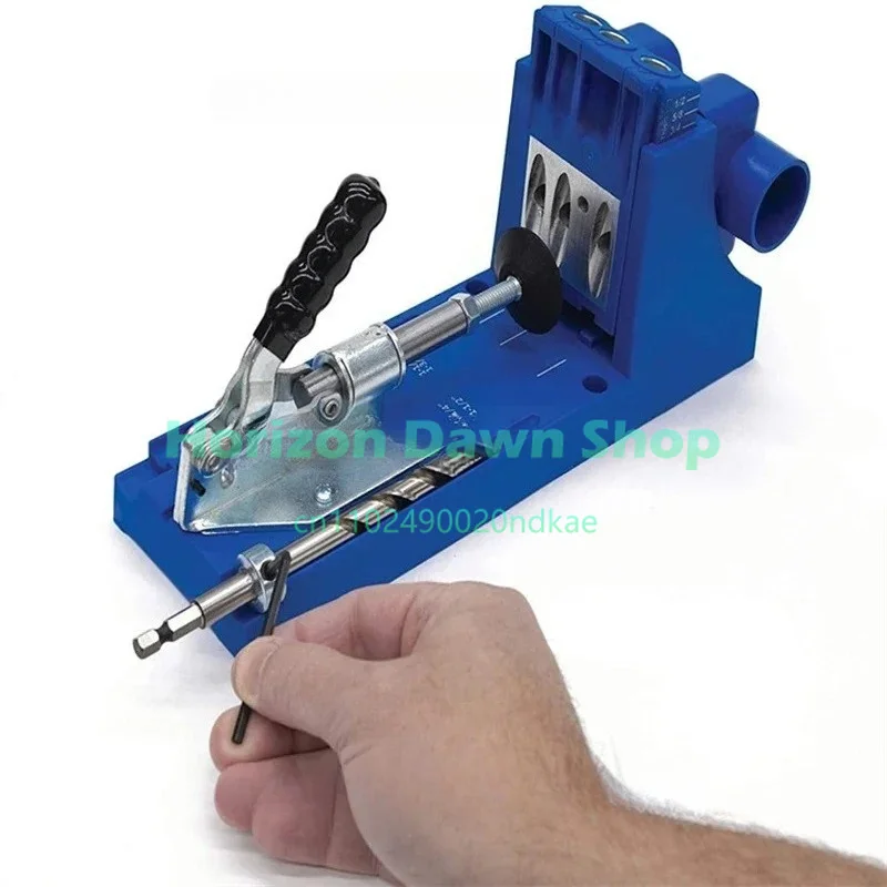 Woodworking Inclined Hole Locator Pocket Hole Jig Kit